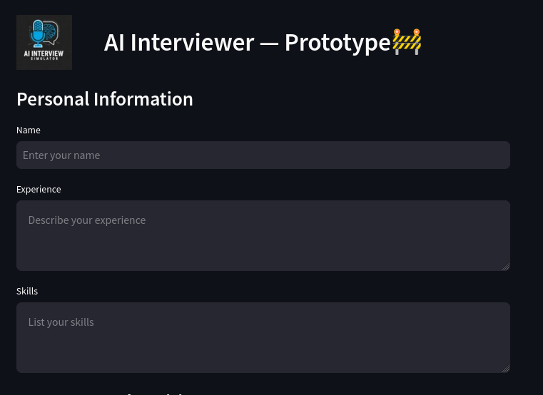 AI Interview Simulator