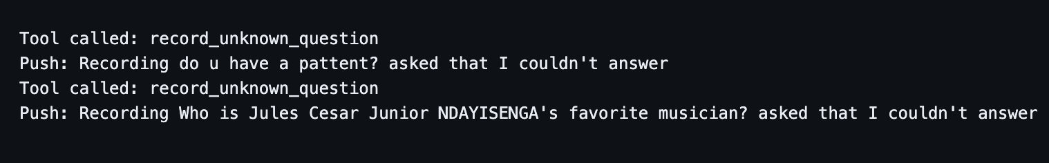 Personal AI Clone Interface